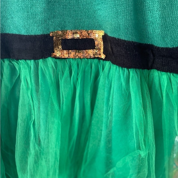 Holiday Time Red Green Christmas dress with tool size 2XL - Picture 3 of 6